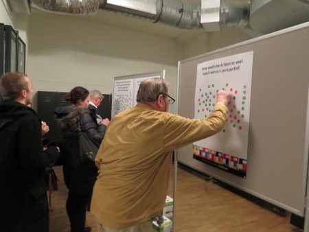 Publiek brengt mening uit
