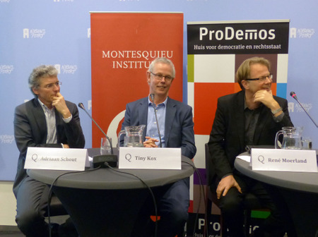 Adriaan Schout, Tiny Kox en René Moerland