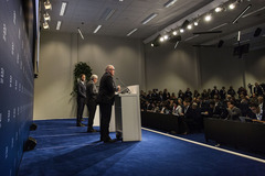 Persconferentie EU commissie / Pressconference EU Commission