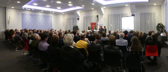 Panorama van de zaal