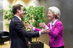 Ulf Kristersson, Ursula Von der Leyen