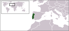 Portugal op de kaart