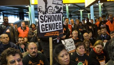 steun actie schoonmakers
