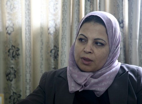 Vrouw in Gaza (2)
