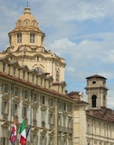 Turijn, Italië. Piazza Castello