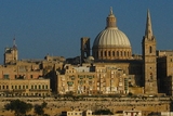 Skyline van Valletta, Malta
