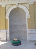 Eternal Flame momunent in Sarajevo, Bosnië-Herzegovina.