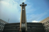 Stadhuis van Addis Ababa, Ethiopië.