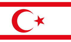 Vlag Noord Cyprus