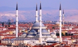 Kocatepe-moskee in Ankara, Turkije.