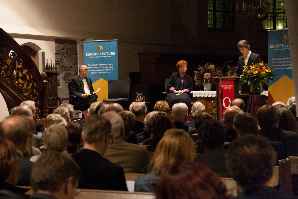 Europe Lecture 2014: audience at the Kloosterkerk