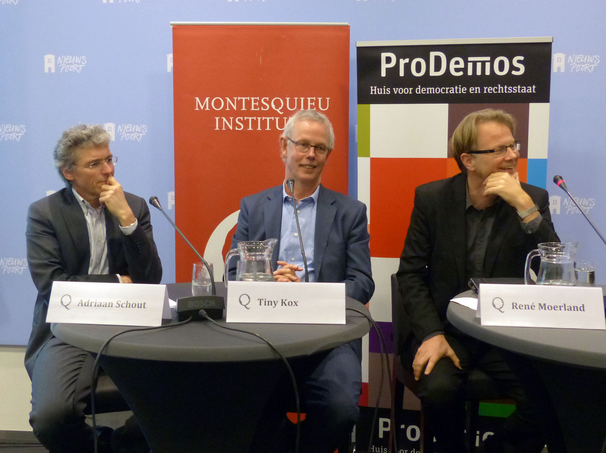 Adriaan Schout, Tiny Kox en Ren Moerland