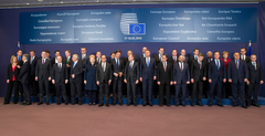 Groepsfoto Europese Raad 17-18 maart 2016
