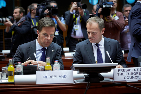 Rutte en Tusk hardwerkende voorzitters van het EU-topberaad