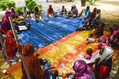 Neven Mimica bij het Therapeutic Nutrition Center in Alima