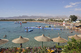 Panorama van Naama Bay, Sharm el-Sheikh in Egypte