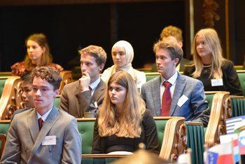 Foto's opening in de Eerste Kamer 2019