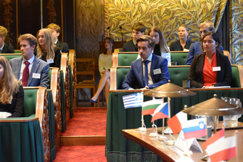 Foto's opening in de Eerste Kamer 2019