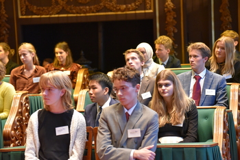 Foto's opening in de Eerste Kamer 2019