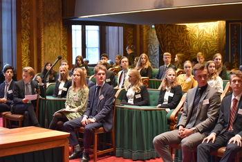 Foto's opening in de Eerste Kamer 2019