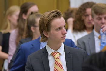 Foto's Eerste dag Algemene Vergaderingen van het Model European Parliament Nederland 2019