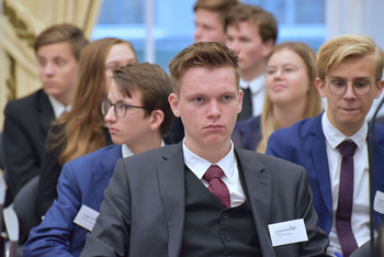 Foto's Eerste dag Algemene Vergaderingen van het Model European Parliament Nederland 2019