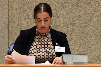 Foto's Tweede dag Algemene Vergaderingen van het Model European Parliament Nederland 2019