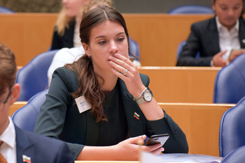 Foto's Tweede dag Algemene Vergaderingen van het Model European Parliament Nederland 2019