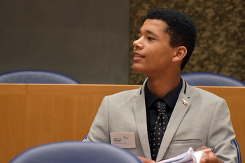 Foto's Tweede dag Algemene Vergaderingen van het Model European Parliament Nederland 2019