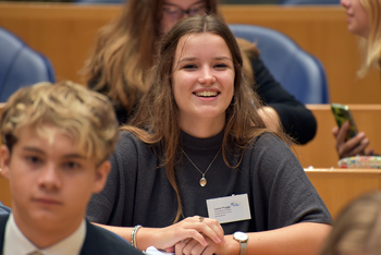 Foto's Tweede dag Algemene Vergaderingen van het Model European Parliament Nederland 2019