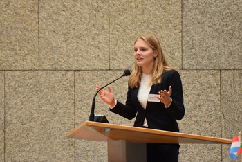 Foto's Tweede dag Algemene Vergaderingen van het Model European Parliament Nederland 2019