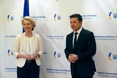 Ursula von der Leyen, Volodymyr Zelensky